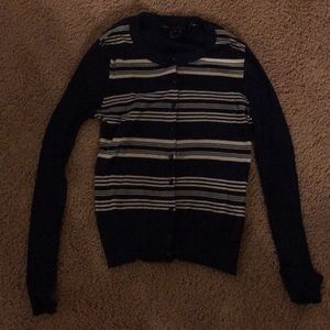 Marc by Marc jacobs striped front sweater